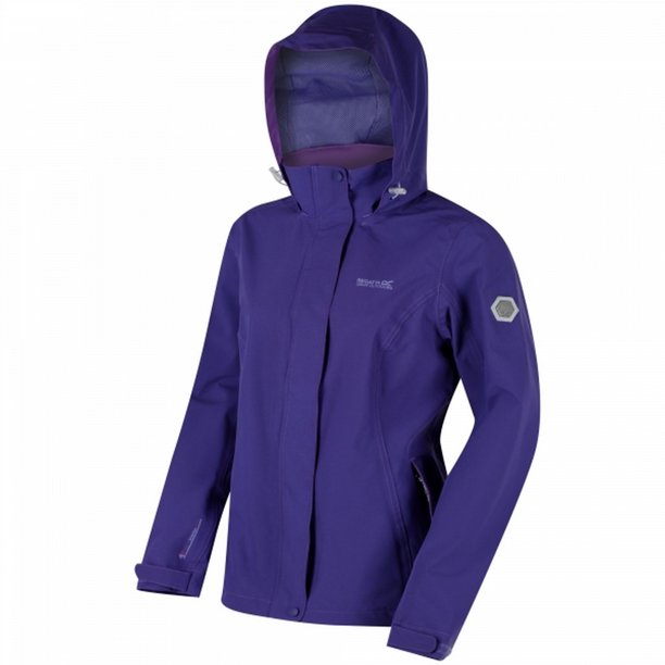 Regatta - Chaqueta impermeable elástica II modelo Calyn para chica/mujer (Sáuco) Regatta UTRG3511_P