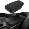 thumbnail image 5 of KBH Center Console Armrest Cover Replacement for 2013-2018 Toyota Avalon Accessories, Car Arm Rest Lid Skin Upholstery, Black (Leather Skin Only), 5 of 9
