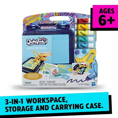 DohVinci On the Go Art Studio by Play-Doh Brand, Ages 6 and up