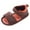 Brown, variant on Linfrsh Baby Girls Boys Sandals Summer Beach Shoe Rubber Sole Leather Mesh Toddler First Walking Princess Outdoor Shoes(Brown,12-18 Months)