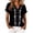 Black, variant on Tqcoqu Womens Boho V Neck Short Sleeve Blouses,Embroidered Floral Casual Loose Fit Vacation Tops Shirts,Army Green Women's S-XXL