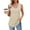 Beige(New), variant on PNTUTB Women's Solid Color Basic Tees Comfortable Fit Round Neck Camisole Sleeveless Casual Blouses