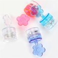 thumbnail image 5 of Transparent Nails Art Stamping Plates French Manicure Plate Stamp Polish Stencil Template Seal Stamper Scraper Accessory orange pink, 5 of 5