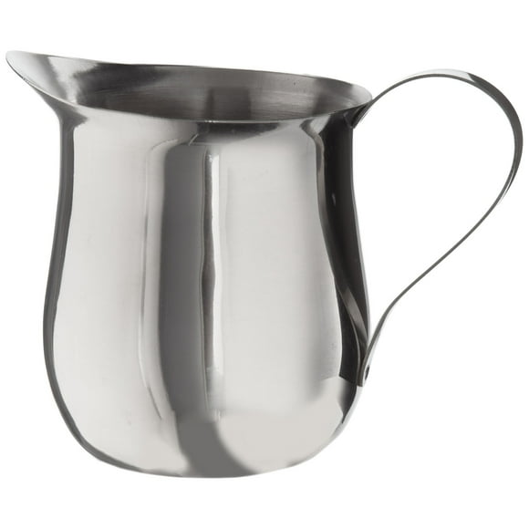 Adcraft HBC-5/PKG 5-Ounce Stainless Steel Bell Creamer (Pack of 4)