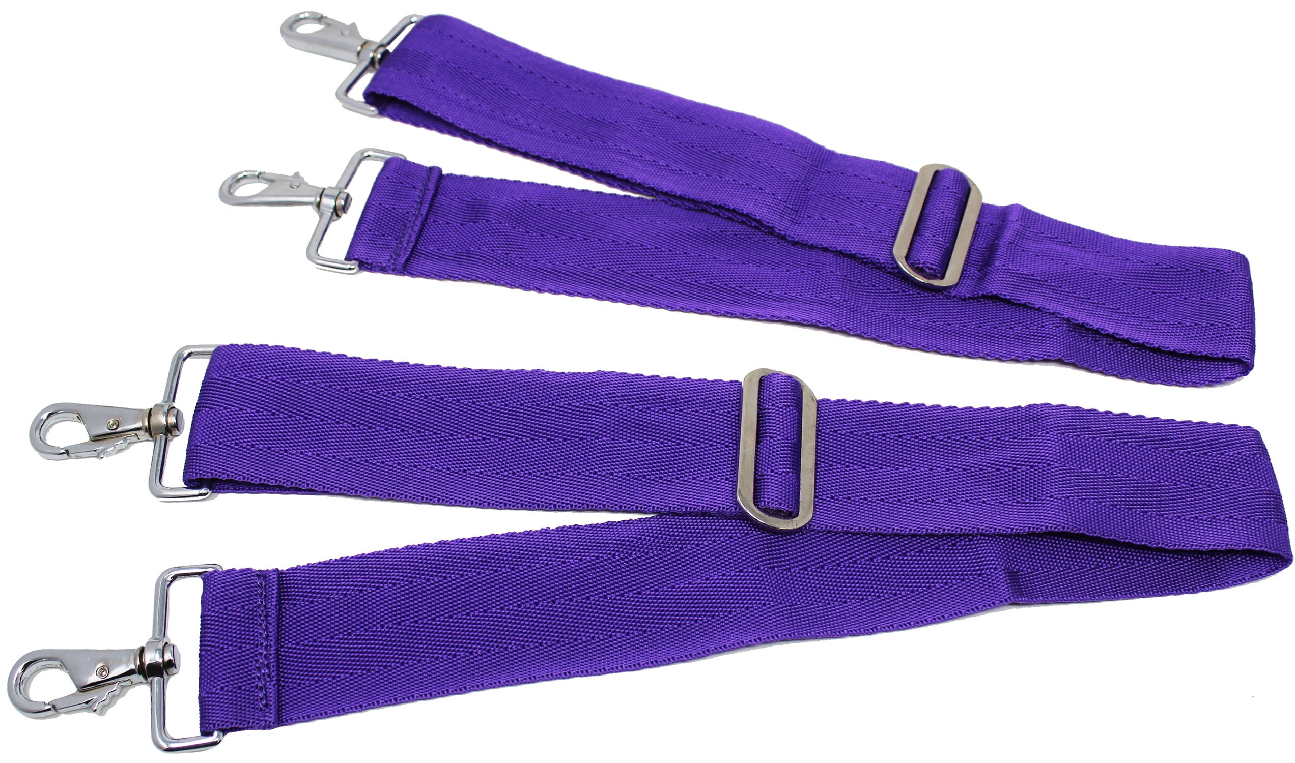 2" Horse Blanket Replacement Adjustable Surcingles Straps Purple Snaps