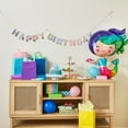 thumbnail image 2 of Multicolor Happy Birthday Confetti Banner, 6', by Way To Celebrate, 2 of 5