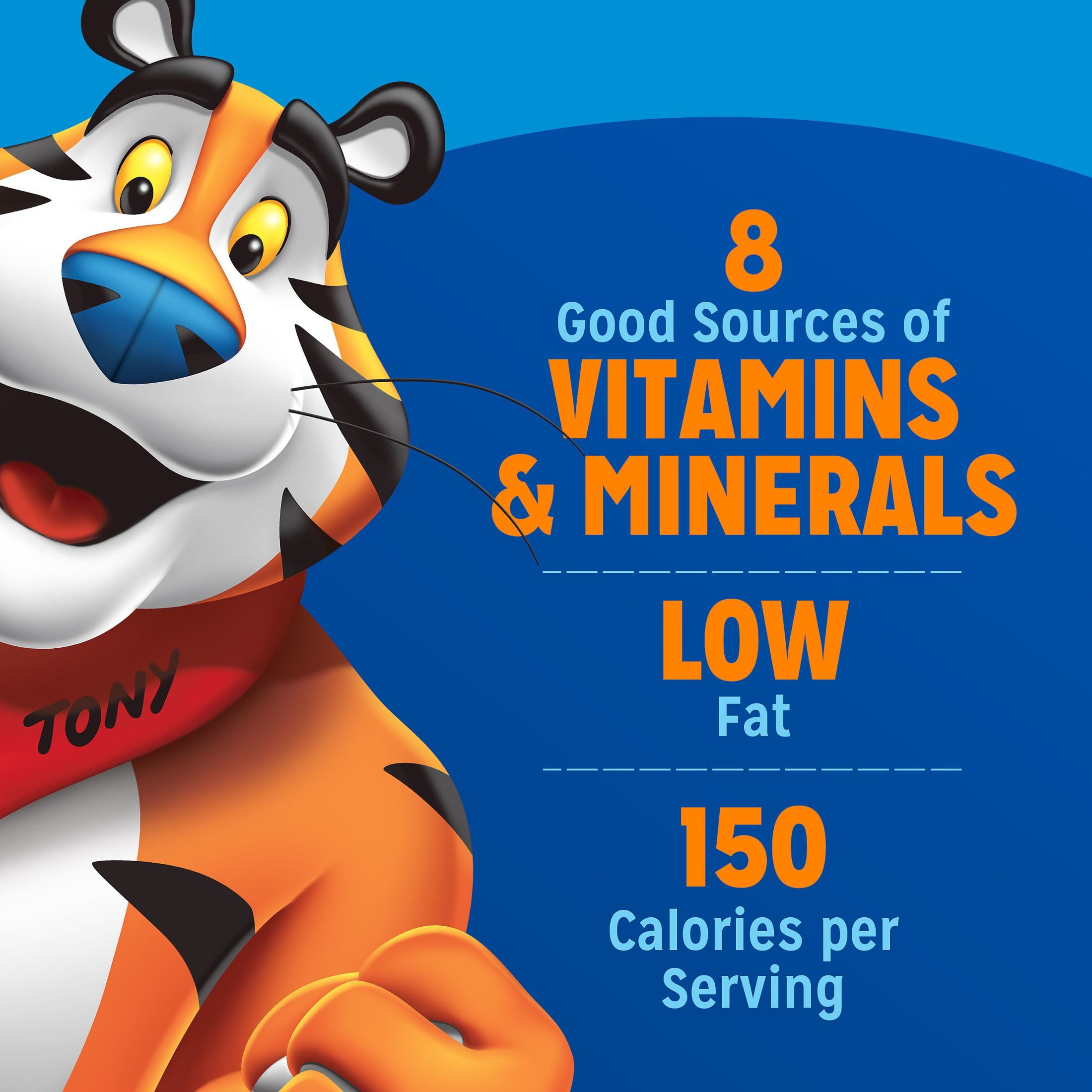 Kellogg's Frosted Flakes Cold Breakfast Cereal, 8 Vitamins and Minerals, Kids Snacks, Family Size, Chocolate, 24.7oz Box (1 Box)