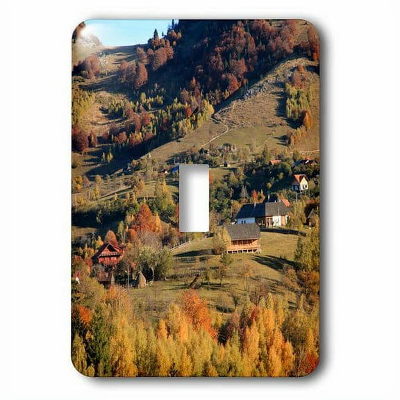 3dRose, Romania, Transylvania, Carpathian Mts, Magura, Piatra Craiului NP., single toggle switch