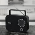 thumbnail image 2 of Jensen Portable AM/FM Radio, Black, MR-550-BK, 2 of 4
