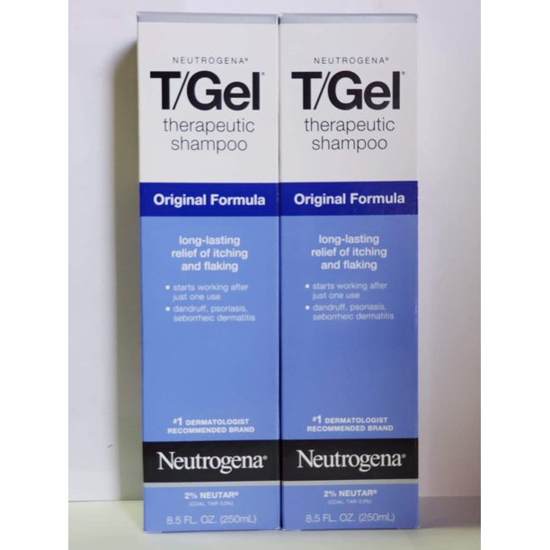 4 Pack Neutrogena T Gel Therapeutic Shampoo Original Formula 8 5 Oz Walmart Com Walmart Com