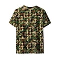 thumbnail image 5 of PNTUTB Men's and Women's Summer Fashion Camouflage Casual Loose Crew Neck Short Sleeve Comfortable Pullover Tops, 5 of 6