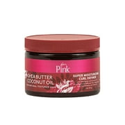 Lusters Pink Shea Butter and Coconut Oil Super Moisturizing Curl Hair Definer, 11 Oz, 6 Pack