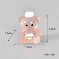 thumbnail image 3 of Back to School Decor Small Resin Figures 1 Inch Cute Teddy Bear Brown Transparent Resin Accessories for Diy Micro Landscape Home Desk Decor, 1 Pack, 3 of 5