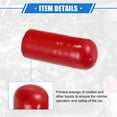 thumbnail image 5 of Unique Bargains Reinforced Silicone Coolant Cap Kit 10mm 0.39" ID Turbo Bypass Valve Cap Universal for Car Red, 5 of 6