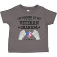 thumbnail image 3 of Inktastic I'm Proud of My Veteran Grandpa Boys or Girls Toddler T-Shirt, 3 of 5