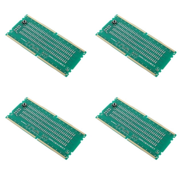 Analizador de memoria RAM DDR4 para reparación de placas base de escritorio, 4 unidades