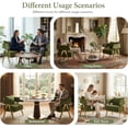 thumbnail image 3 of LAZZO Modern Velvet Barrel Accent Chair, Comfy Upholstered Reading Armchair for Living Room Bedroom, Green, 3 of 9