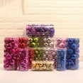 thumbnail image 3 of Christmas Tree Decoration Ball Ornents Shiny ball christmas ornent ball Plastic Ball Home House Bar Party Decors 4cm purple, 3 of 10