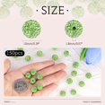 thumbnail image 2 of Perlas TINKRSTUFF - Diamantes de imitación (150 unidades, 10 mm), color verde claro, 2 of 6