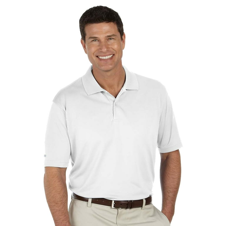 Izod Mens Moisture Wicking Performance Golf Shirt White X Large Style 13Z0075 Walmart