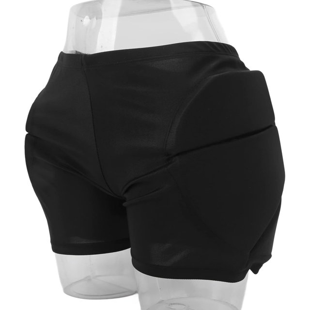 HUGFEGWE Protective Shorts, Skin Friendly Dry Technology Nylon Ski Hip Protector for Skating CJB91-135213