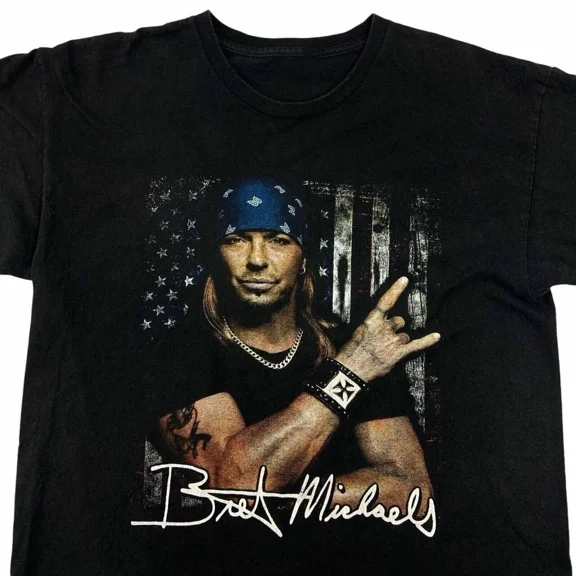 Bret Michaels 2019 Rock The World Tour Shirt Unisex Black S-5XL