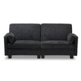 thumbnail image 6 of Baxton Studio Felicity Modern and Contemporary Fabric Upholstered Sleeper Sofa, Multiple Colors, 6 of 7
