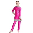 thumbnail image 2 of Traje de baño islámico niños niñas modesto cubierta completa traje de baño musulmán playa Burkini, 2 of 5