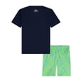 thumbnail image 2 of Baby & Toddler Boy Under Armour UA Tech Printed Short Sleeve Top & Shorts Set Color: Red Size: 4T, 2 of 3