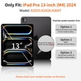 thumbnail image 2 of Funda ZKTUYU para iPad Pro M4 de 13 pulgadas (2024) con soporte para lápices, 2 of 9