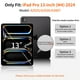 thumbnail image 2 of Funda ZKTUYU para iPad Pro M4 de 13 pulgadas (2024) con soporte para lápices, 2 of 9