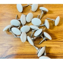 10 PC of DIY Do It Yourself Cabinet Ceramic Knobs | Design your Knobs | Drawer Closet Dresser Wardrobe Furniture Door| Nuts & Bolts Included