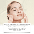 thumbnail image 4 of Gold Collagen Cream, hydrating, moisturizing, firming, tightening skin, revitalizing skincare face cream, 4 of 6
