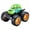 Green, variant on Gallickan Monster Trucks for Boys, Friction Powered Construction Truck Toys Vehicles, Push and Go Car Toys for Kids Birthday Christmas Party Gifts, Purple