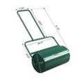 thumbnail image 3 of IVV Lawn Roller, 13 Gallons Water and Sand Filled Garden Drum Roller with U Shaped Handle, Tow beind Sod Roller for Patio Lawn (Green), 3 of 8