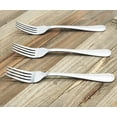 thumbnail image 6 of Mainstays Fleetline Stainless Steel Dinner Fork 3 Piece Set Silver, 6 of 10