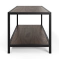 thumbnail image 5 of Flats & Castles Remy Modern Wood Coffee Table with Lower Shelf in Dark Walnut, 5 of 5