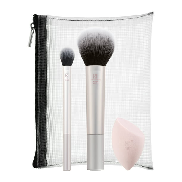 Real Techniques Limited Naturally Radiant and 4 Piece Gift Set - Walmart.com