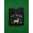 thumbnail image 3 of The Wild Nature  Sweatshirt Men -Image by Shutterstock, Male Medium, 3 of 4