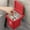 Red, variant on Punch Free Wall Mounted Ashtray with Lid, Metal Ash Tray Fly Ash Proof for Home Bathroom Living Room Office, Black