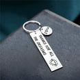thumbnail image 1 of WREESH Stainless Steel Keychain Thanks For All The Orgasms Lovers Black Humor Gift, 1 of 7