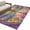 BlueViolet, variant on Area Rug for Living Room, Purple Dragonfly Non-Slip Indoor Large Carpet for Bedroom/Dining Room, Colorful Flowers Watercolor Chic Floral Plant Washable Low-Profile Floor Mat Runner Rugs - 3 x 5 Ft