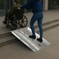 thumbnail image 4 of Titan Ramps 3 Foot Single-Fold Aluminum Wheelchair Ramp, 600 Pound Capacity, 4 of 12