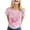 Pink, variant on Cancer Shirts Women Fight Cancer Shirt Cancer Awareness Tshirt Sunflower Pink Ribbons T-Shirt Novelty Graphic Short Sleeve Tops (Light Purple, S)