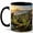 Black, variant on Reforestation Coffee Mug, Tree Planting Volunteers Nature Conservation Design, 11 oz Ceramic Cup