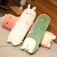 thumbnail image 4 of Peluche de dinosaurio, cerdo, conejo, oso, husky, pato, suave, para dormir durante mucho tiempo, regalo para niñas, 4 of 5