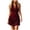 dress29-Wine, variant on yboeqw Women Sleeveless Fringe Mini Dress Zip Front Collared Western Cowgirl Halloween Costume Short Dresses Size XXL
