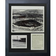 Legends Never Die Cincinnati Reds Crosley Field Framed Photo Collage, 11 x 14-Inch