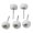 5, variant on Wool Felt Grinding Craft Accessories, Polishing Wheels Buffing Tip Points For Rotary Tool With Mandrel Fine Detail Work