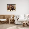 thumbnail image 2 of Stupell Industries Rodeo Cowboy Painting Animals & Insects Painting Gold Floater Framed Art Print Wall Art, 31 x 25, 2 of 9